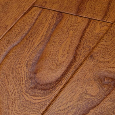 纯榆木实木复合地板 多层地热木地板